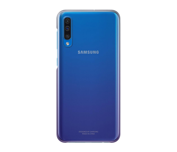 Etui Gradation Cover do Samsung Galaxy A50 fioletowe - 493084 - zdjęcie